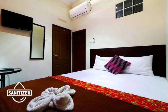 غرفة سوبيريور بسرير مزدوج بحمام خاص، Bantal Guling Pasar Baru Bandung 1/4