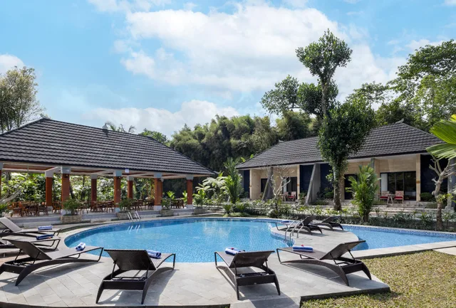 غرفة ديلوكس بسرير مزدوج، SENETAN VILLAS AND SPA RESORT 1/1