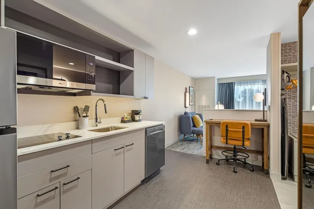 Efficiency, Suite, King Bed، Homewood Suites by Hilton Walker Grand Rapids North 4/4