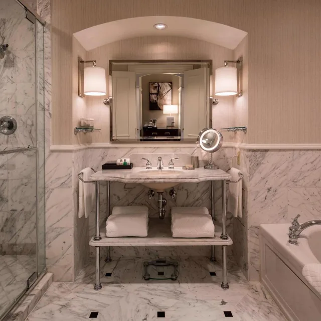 غرفة غراند ديلوكس بسريرين كوين بإطلالة على المتنزه بشرفة، The Ballantyne A Luxury Collection Hotel Charlotte 6/6