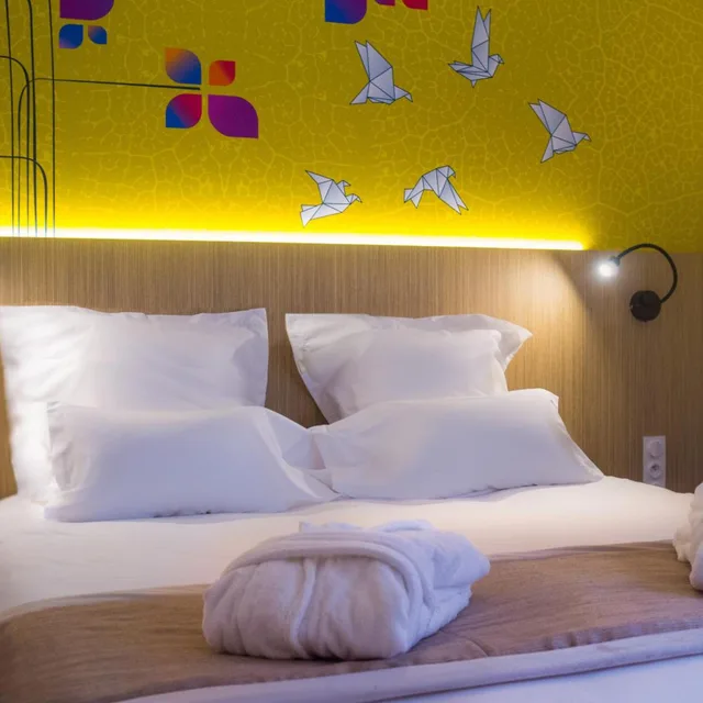 غرفة بسرير مزدوج، Kyriad Prestige Amiens Poulainville Hotel and SPA 9/10
