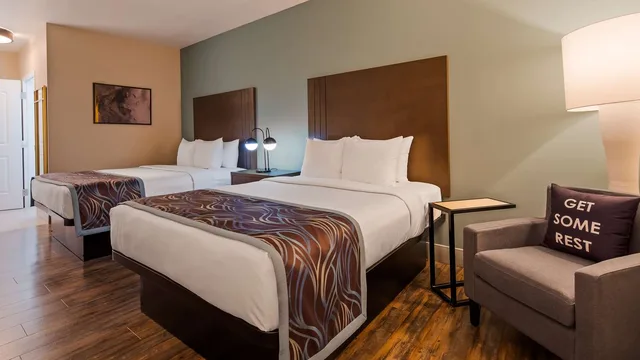 غرفة بسريرين كوين لذوي الإعاقة، Best Western Plus New Barstow Inn & Suites 2/3