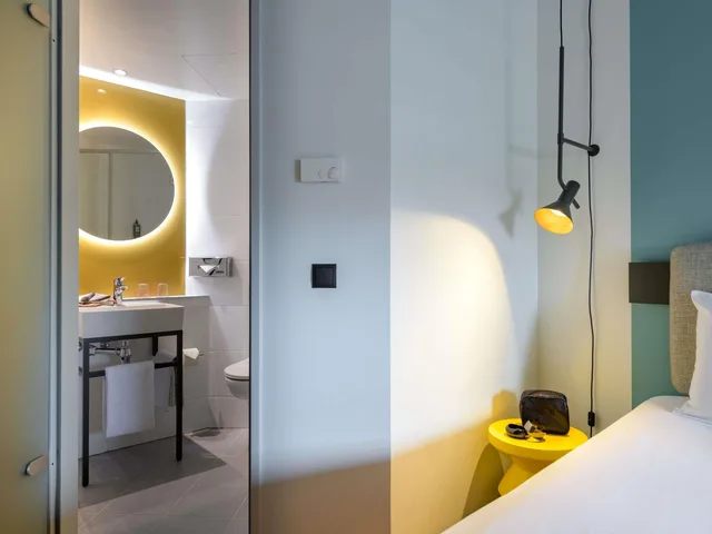 غرفة قياسية بسريرين منفصلين، Ibis Leipzig City 6/6