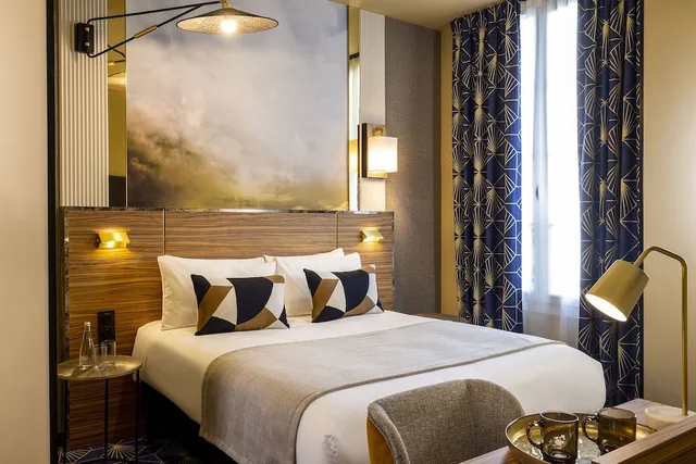 غرفة مفردة بسرير مزدوج، Hotel Le Rocroy 1/6