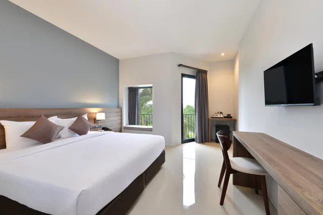 غرفة ديلوكس بسرير كينج، The Chill At Krabi Hotel 1/2
