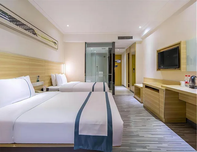 Deluxe, Twin Beds, City Comfort Inn (Dongguan Nancheng) 1/2