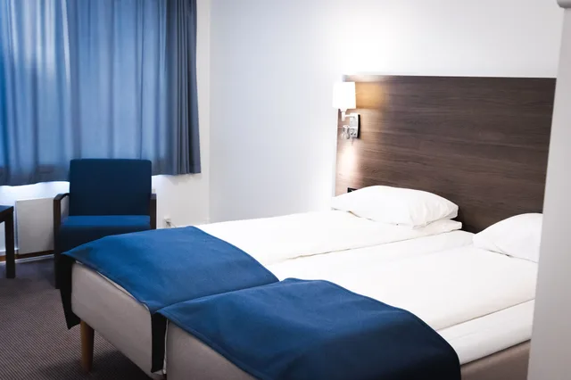غرفة بسرير مزدوج، Rognan Hotell 1/3