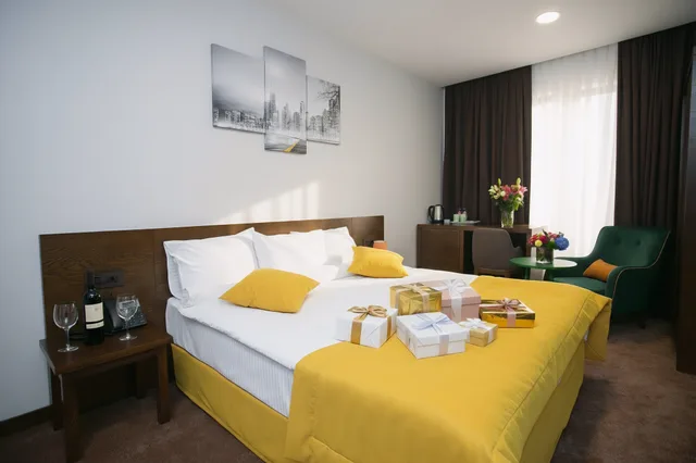 غرفة قياسية بسرير مزدوج أو سريرين منفصلين، Da Vinci Hotel 1/10