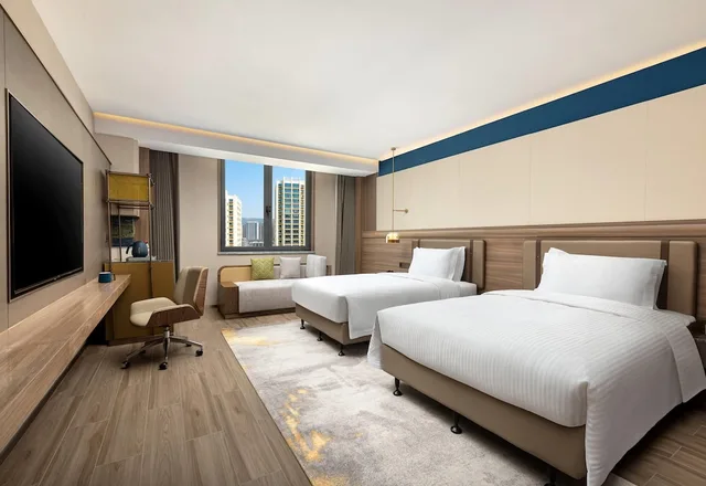 غرفة سوبيريور بسريرين منفصلين، Days Hotel by Wyndham Tianshui Qinzhou 1/1