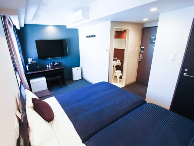 غرفة بسريرين منفصلين للمدخنين، Hotel Livemax Shinsaibashi EAST 2/3