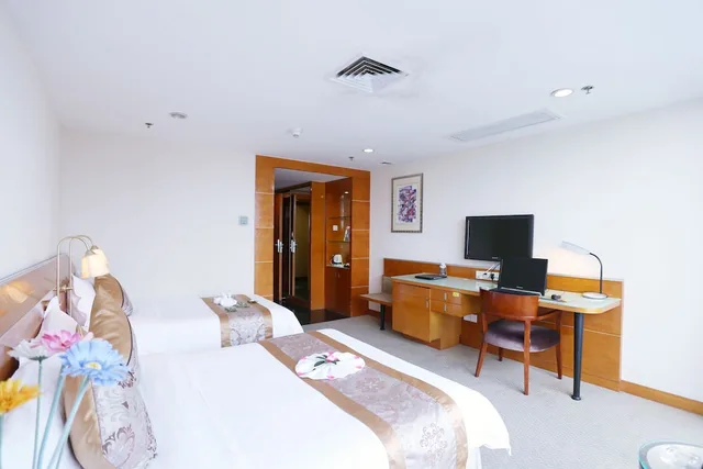 غرفة ديلوكس بسرير كينج، Yihe Business Hotel Guangzhou 4/7