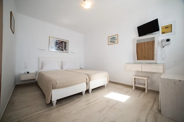 غرفة اقتصادية مفردة بسرير مزدوج، Spanelis Hotel 1/1