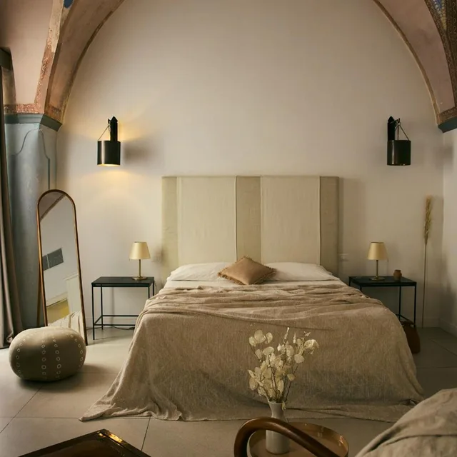 غرفة ديلوكس بسرير كينج، Relais Corte Palmieri 4/10