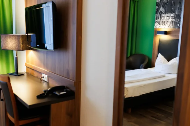 غرفة ديلوكس بسريرين منفصلين، Bellevue Hotel 4/4
