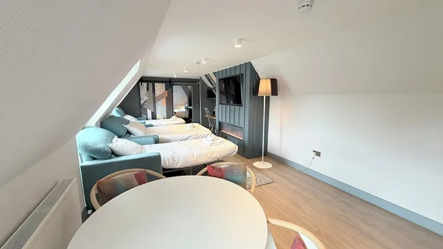 جناح بسرير كينج بإطلالة على الجبل مع أريكة مع أريكة، Sligachan Hotel 6/9