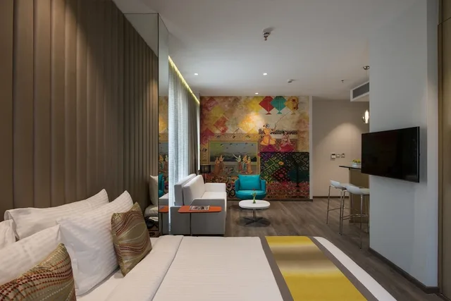 استوديو ديلوكس بسرير فردي، Eastin Residences Vadodara Apartment Hotel 1/3