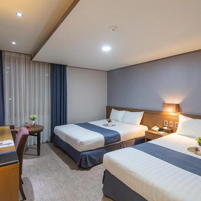 غرفة عائلية رباعية، Benikea Hotel Jeju 1/5
