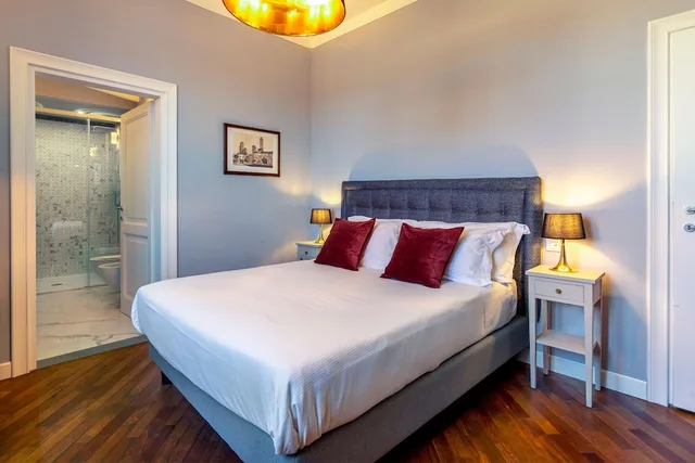 شقة بسريرين مزدوجين بغرفتي نوم، Genteel Home Piazza Pitti 2/8
