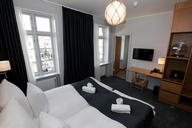غرفة بسرير مزدوج أو سريرين منفصلين، Hotel Bethel 6/10