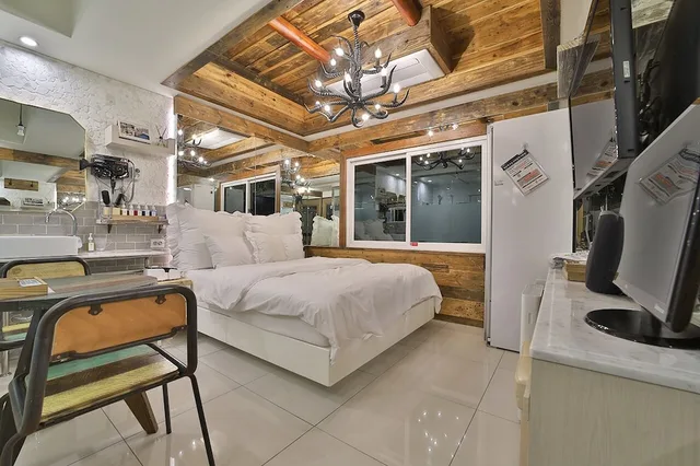 غرفة قياسية بسرير مزدوج، Hotel February Suseong 8/10