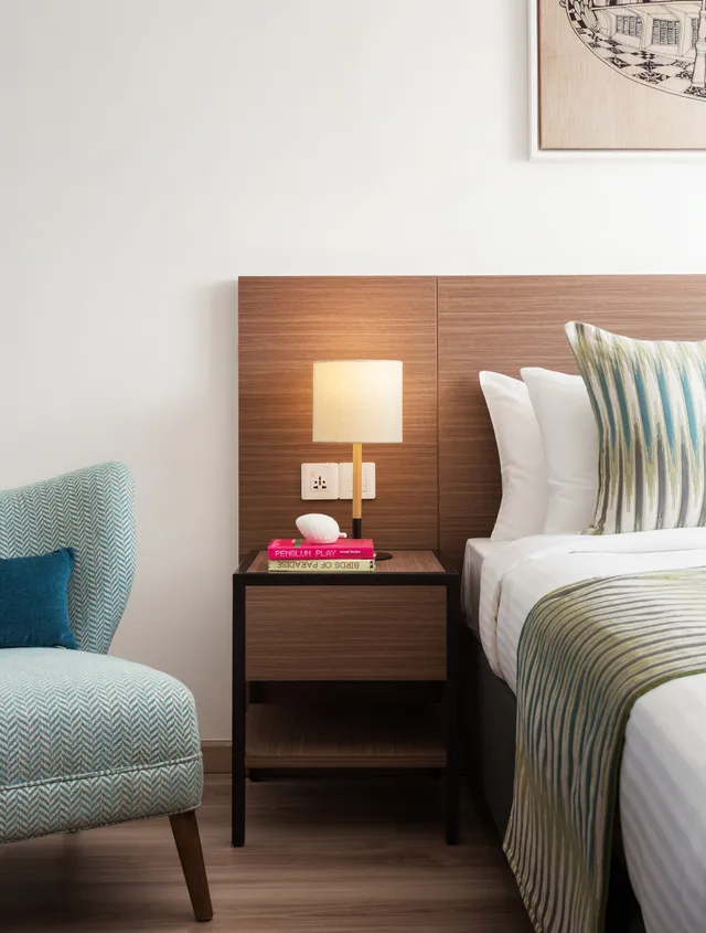 استوديو بسرير كوين، T-Ritz Saigon Hotel & Apartment 2/4