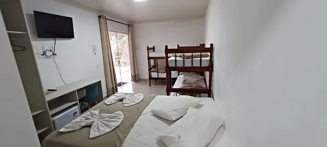 Family, 1 Double and 2 Bunk Beds، Pousada Brisa Parque 5/10