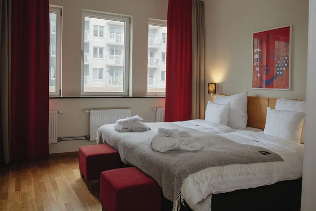 جناح بسريرين منفصلين مع أريكة، Home Hotel Mektagonen 3/9