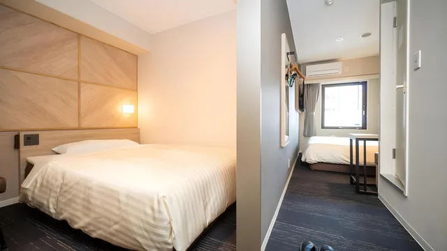 غرفة قياسية بسريرين منفصلين، Super Hotel Kobe 1/1