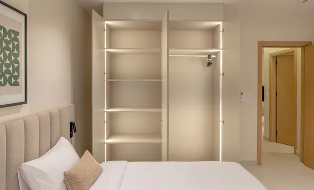 شقة بسرير كوين وسريرين فرديين بـ3 غرف نوم، Prime Residence Zayed Heights 8/10