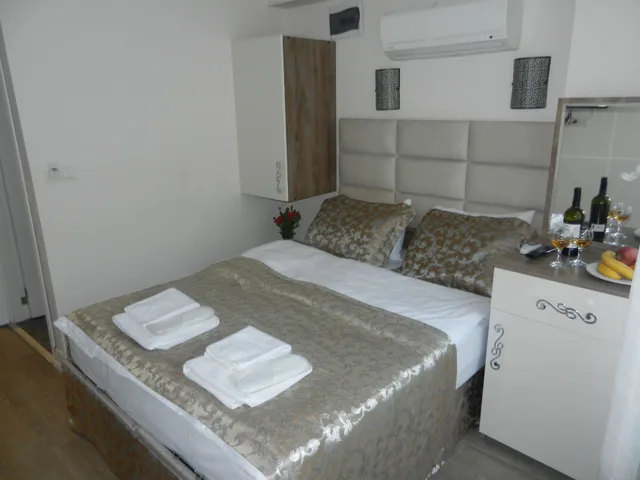 غرفة بسرير مزدوج بإطلالة على المدينة، Best Home Suites Sultanahmet Aparts 1/3