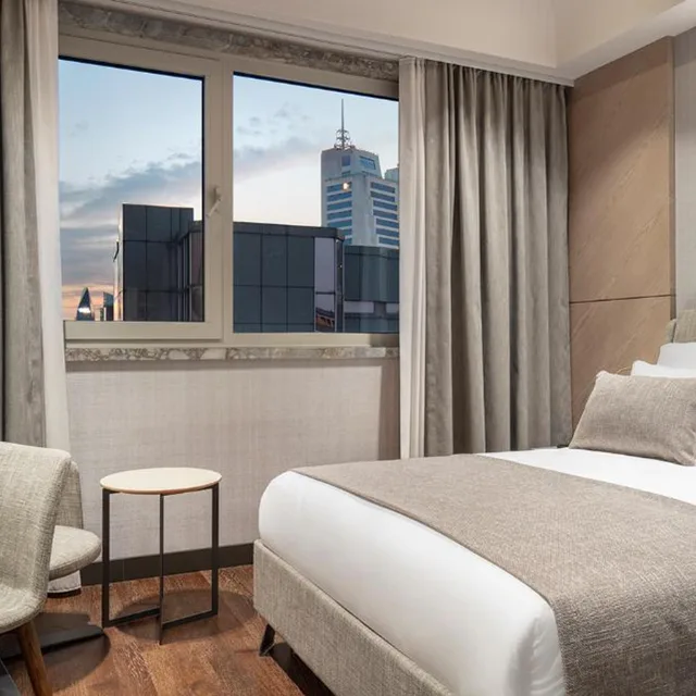 غرفة قياسية بسرير مزدوج، Melas Hotel Istanbul 3/4