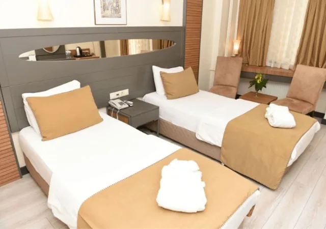غرفة قياسية بسريرين منفصلين، Lycus River Thermal Hotel 5/10