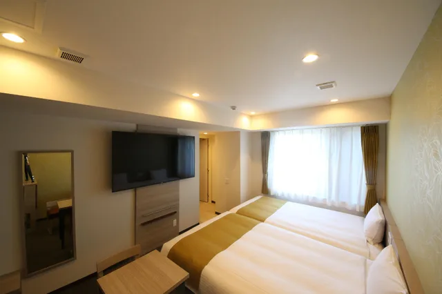 Semi Room, Superior, 2 Semi Double Beds، Kuretake Inn Premium Numazu Kitaguchi Ekimae 1/1