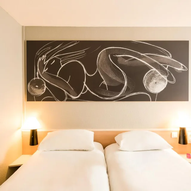 غرفة بسريرين منفصلين، ibis Tours Centre Gare 10/10
