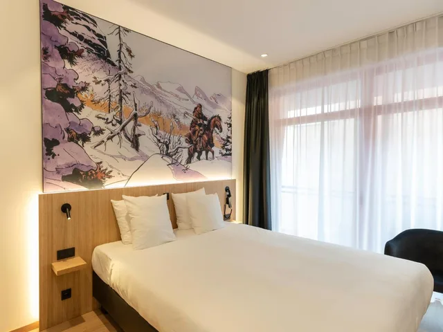 غرفة قياسية بسرير مزدوج، Comic Art Hotel 5/10