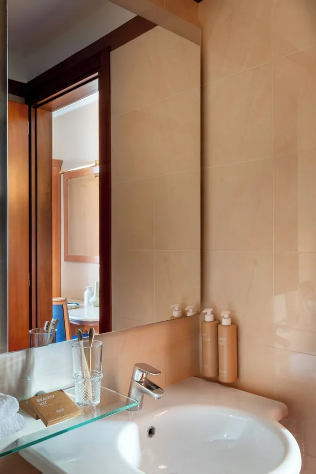 غرفة اقتصادية بسرير مزدوج أو سريرين منفصلين، Diocleziano Hotel 4/7