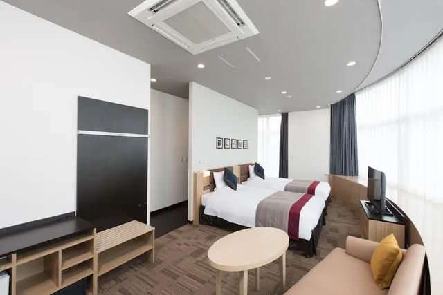 غرفة ديلوكس بسريرين منفصلين لغير المدخنين، Hotel Mystays Tachikawa 4/10