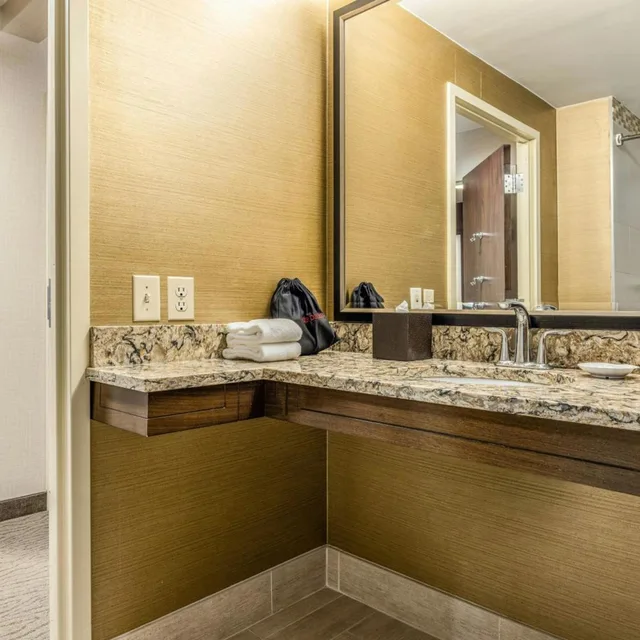 غرفة قياسية بسرير كينج بحوض استحمام لذوي الإعاقة، Crowne Plaza Dallas Near Galleria Addison 2/3
