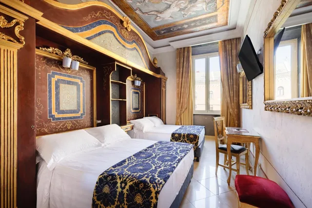 غرفة كلاسيكية رباعية بسريرين كوين، Romanico Palace Luxury Hotel & Spa 1/3