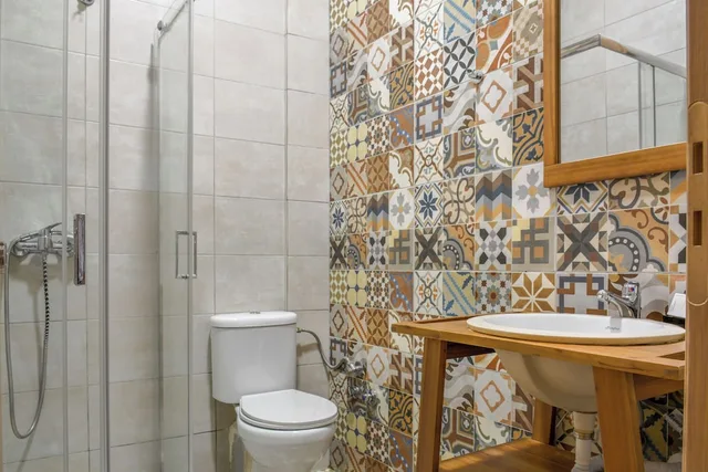 غرفة سوبيريور بسرير مزدوج بإطلالة على المسبح، Guesthouse Monastiri 8/10