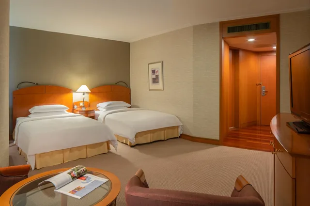 غرفة بزنس بسريرين منفصلين، Hotel Nikko Dalian 1/2
