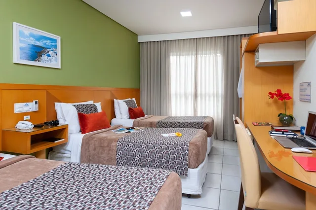 غرفة قياسية ثلاثية بسريرين منفصلين وثلاثة أسرّة، Hotel Santorini 3/10