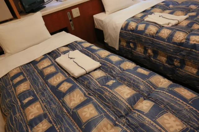 غرفة بسريرين منفصلين للمدخنين، Hotel Ikeda 2/5