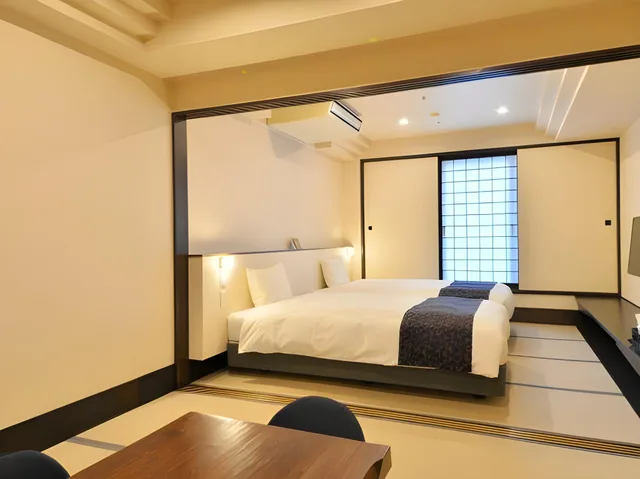 غرفة يابانية غربية بسرير نصف مزدوج، LC Goryokaku Hotel 1/1