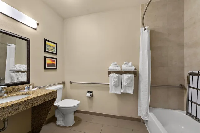 جناح بسرير كينج مع أريكة لذوي الإعاقة، Comfort Suites Corpus Christi Central 8/10