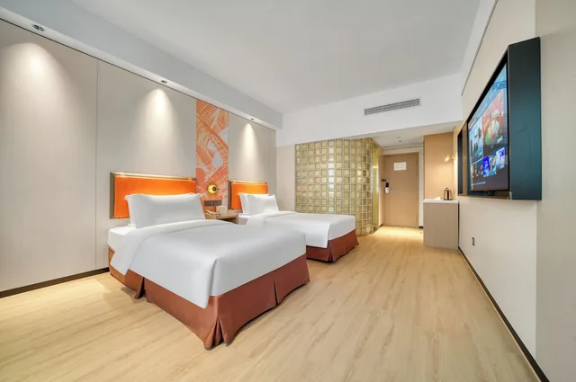 غرفة بزنس بسريرين منفصلين، Hangzhou Haiwaihai Holiday Hotel (ex. Holiday Inn Express Grand Canal) 6/10
