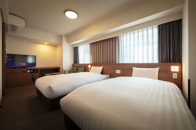 غرفة سوبيريور بسريرين منفصلين، Dormy Inn Morioka Hot Springs 1/3