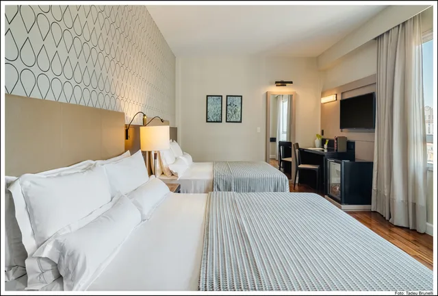 غرفة سوبيريور بسريرين، Bourbon Curitiba Hotel & Suites 4/5
