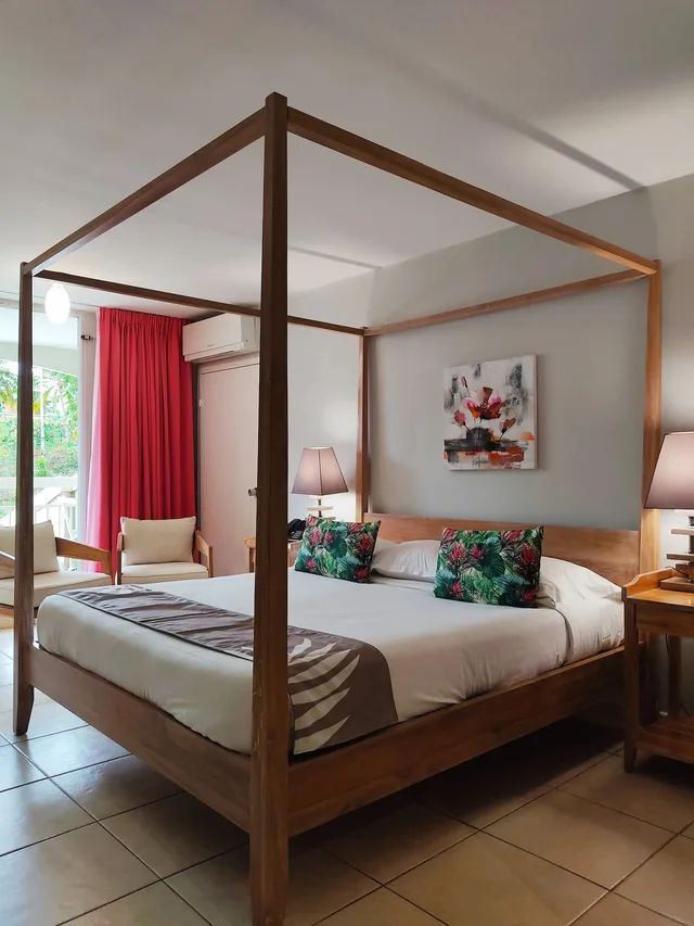 غرفة كومفورت بسرير مزدوج بإطلالة على الحديقة، La Pagerie Tropical Garden Hotel 2/5