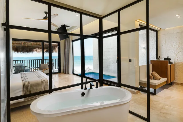 Dunas Ocean View Private Pool Top Floor Suite، Valentin Imperial Maya 7/8